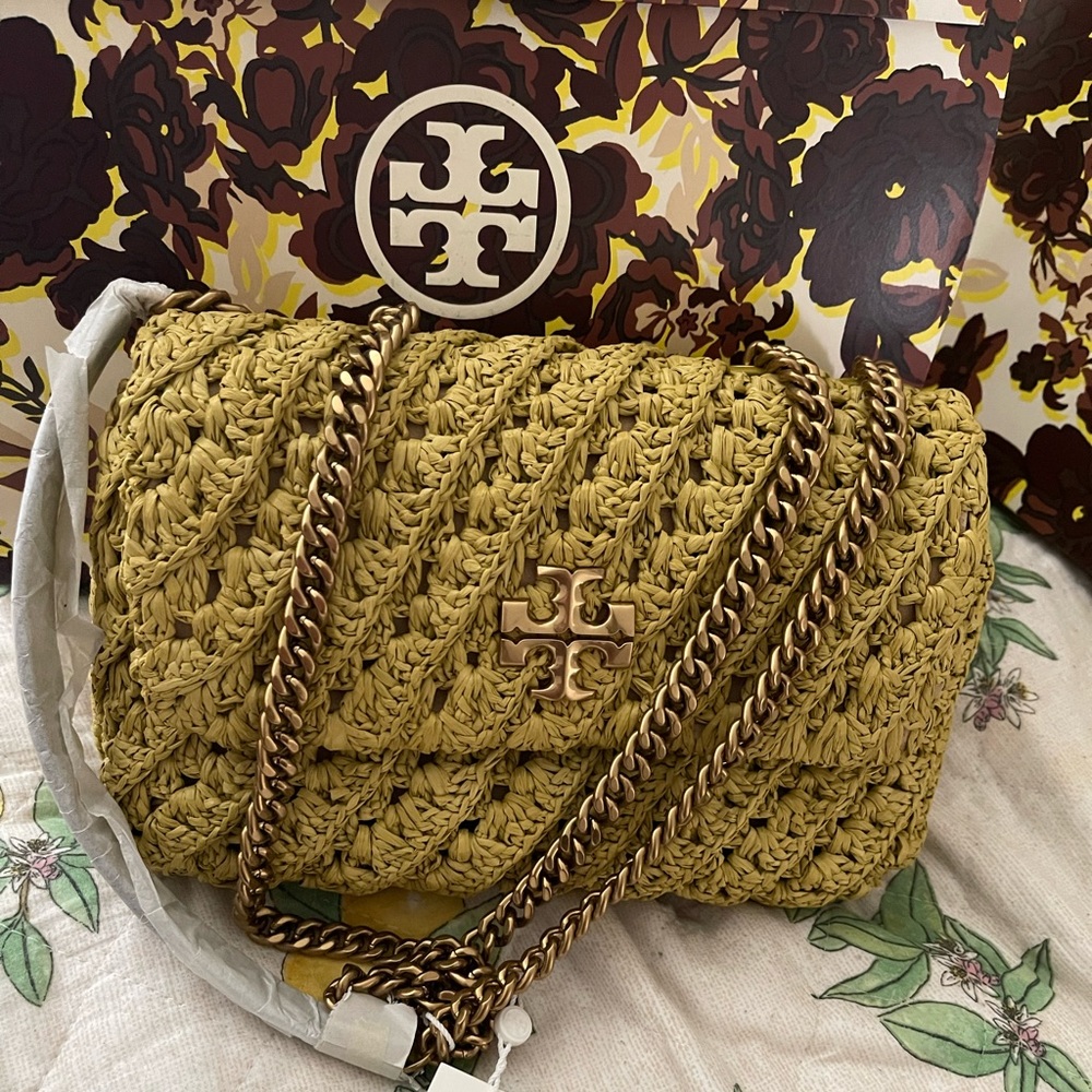 Tory Burch SMALL KIRA CROCHET SHOULDER CONVERTIBLE BAG